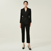 IWY/高级感黑色西装套装女秋季职业西服商务正装气质通勤售楼部工作服204032CP1 商品缩略图1