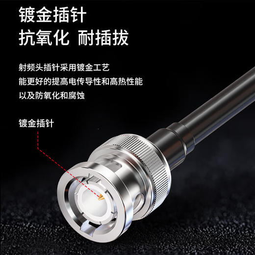 爆款@热销【射频同轴线】 50-3/5同轴线M/SMA转N头延RG58GPS射频连接线BNC/TNC电台转接线电缆50-5馈线50欧低损室外跳线5d-fb同轴电缆路由网卡天线连接延长线 商品图3