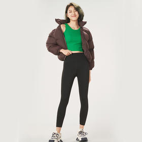 都市丽人舒暖瑜伽运动裤秋裤负5至5度适穿锦纶九分裤中厚款百搭裤打底裤保暖裤LL34A6