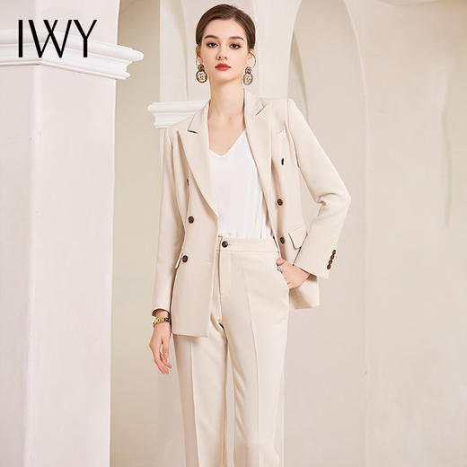 IWY/高端西装套装女秋款气质职业装艺考主持面试正装酒店前台工作服CP1855 商品图4