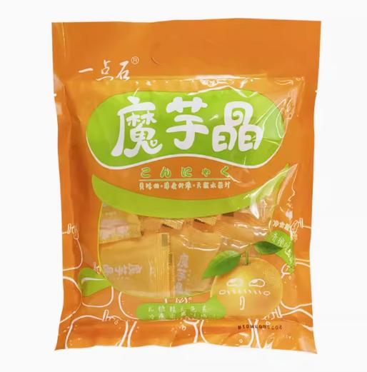 一点石牌山魔芋晶鲜橙味258g/袋 商品图0