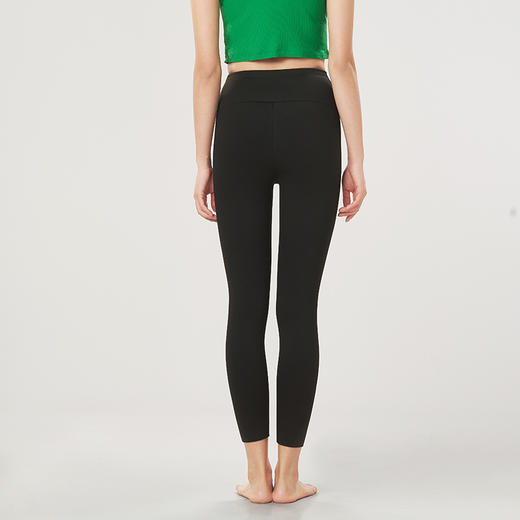 都市丽人舒暖瑜伽运动裤秋裤负5至5度适穿锦纶九分裤中厚款百搭裤打底裤保暖裤LL34A6 商品图3