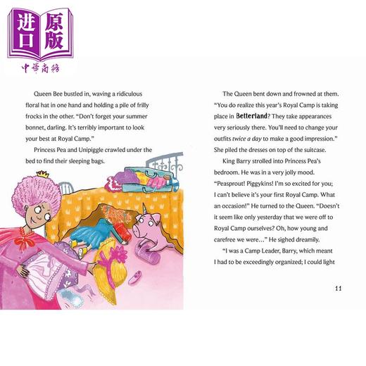 预售 【中商原版】独角猪 吵闹的露营日Unipiggle Camping Chaos英文原版 儿童绘本故事 幽默笑话故事书 图画图像小说 进口儿童读物 商品图3