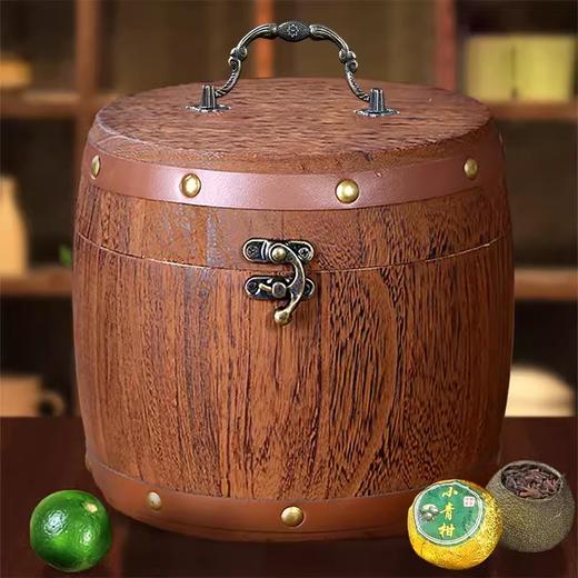 圣公小青柑500克木桶装 商品图2