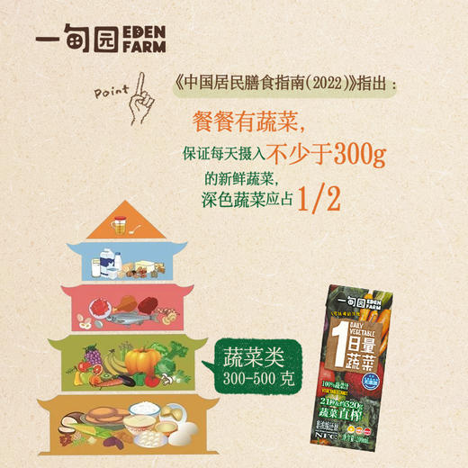 【健康果蔬汁】一甸园 番茄汁/蔬菜汁 /胡萝卜汁 商品图4
