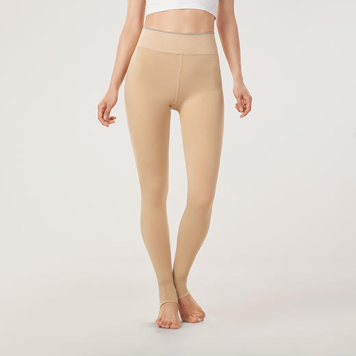 都市丽人强暖打底裤秋裤负15至负5度适穿锦纶踩脚裤加厚款一体裤保暖裤LG34A7 商品图1