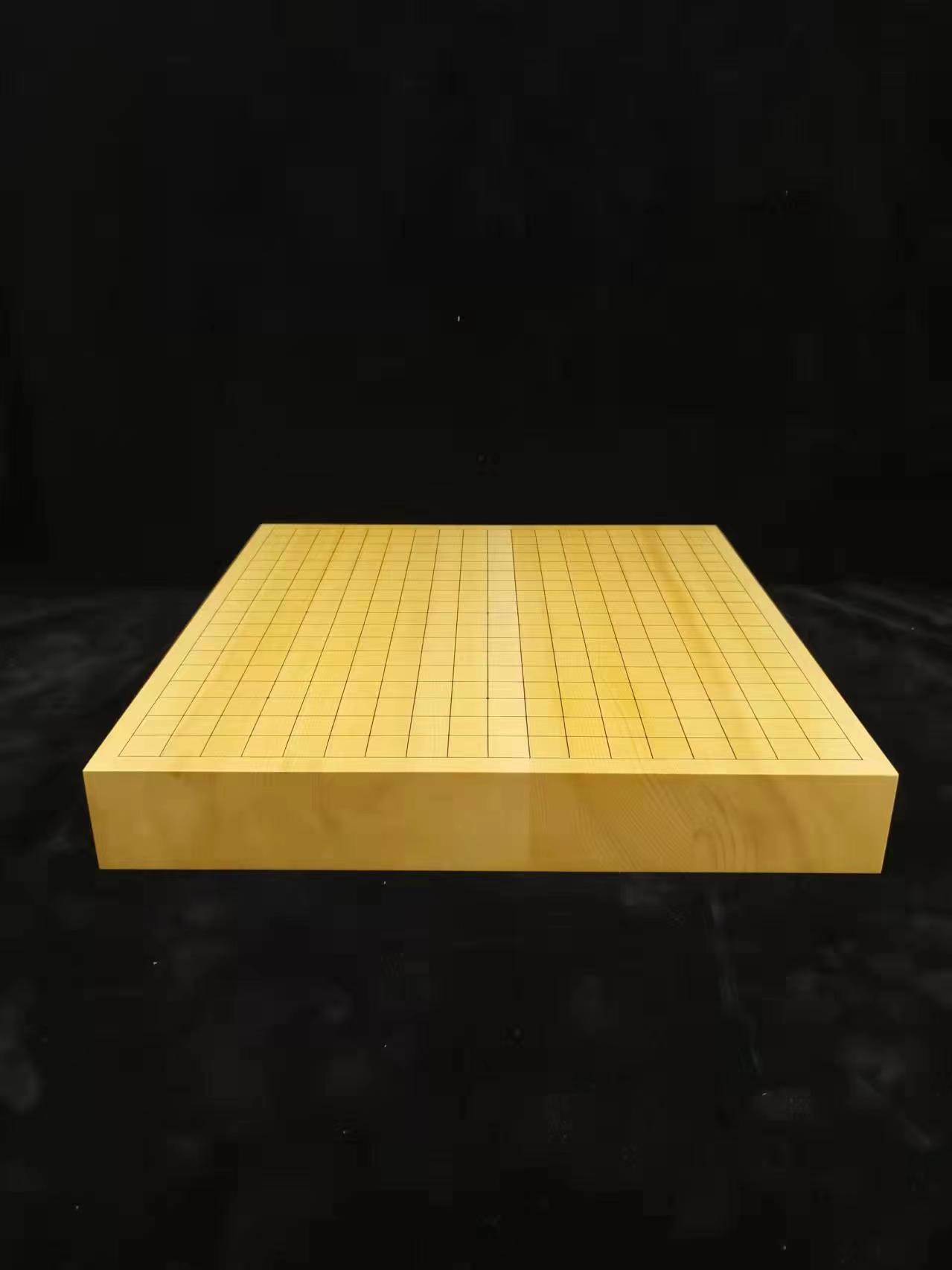 日本熊须建一先生提名桌上盘 拼盘 日本榧木2寸围棋盘（四拼、三拼 ）围棋盘