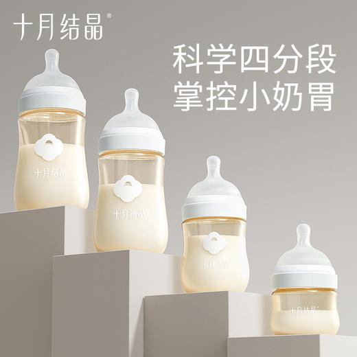 新生儿宽口奶瓶PPSU婴儿大宝宝仿母乳防胀气初生0到6个月 商品图4