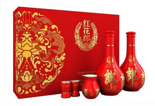 53度红花郎（10）礼盒1000ml（经典小郎酒2瓶） 商品图1