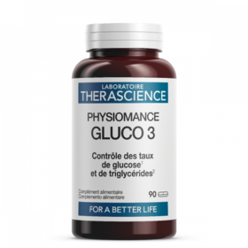 德诺海科THERASCIENCE GLUCO3降三高营养素90粒装