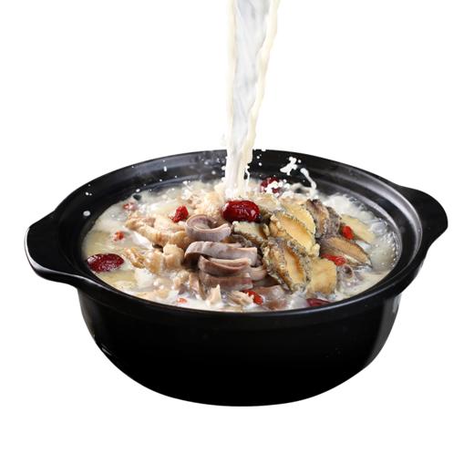 鲍鱼猪肚鸡1800g 海陆双鲜 高汤壹品（含10个鲍鱼、500g鸡、100g猪肚，红枣杞子等）（只发广东省内） 商品图1