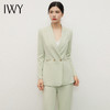 IWY/绿色职业装女士西装两件套装高级感通勤职场正装西服美容院工作服CP13301 商品缩略图3