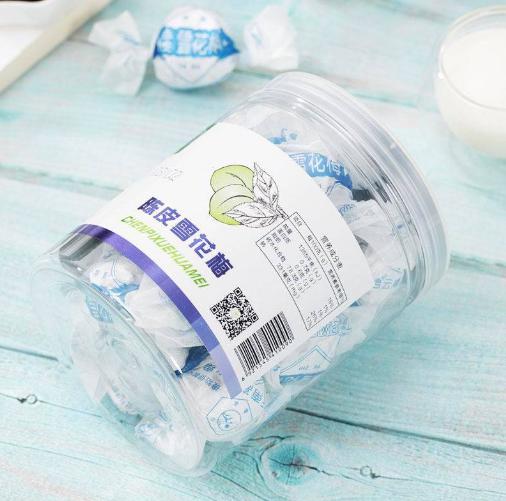 圣谷牌陈皮雪花梅180g/罐 商品图0