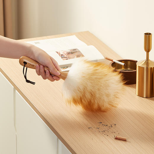 初心| 榉木柄羊毛除尘掸子 商品图6