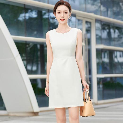 娜璐多 无袖背心连衣裙女西装两件套装夏季2023新款高级感求职通勤小西服 商品图3