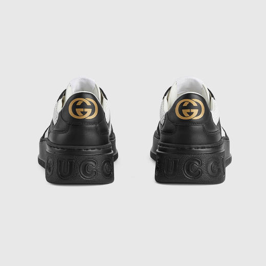 GUCCI 古驰 女士GG印花压纹休闲运动鞋 混色 684911 AAA4T 1068 商品图2