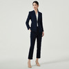 IWY/藏青色西装外套女2023新款秋季高级感职业套装修身经理工作服正装CP12305 商品缩略图1