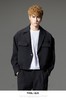 PINLI品立秋冬新品西装领休闲夹克男士纯色潮牌短款茄克外套B252104051 商品缩略图0