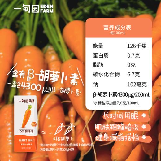 【健康果蔬汁】一甸园 番茄汁/蔬菜汁 /胡萝卜汁 商品图10