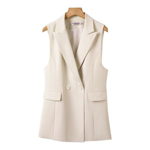 娜璐多 时尚西装马甲女2023新款韩版宽松外穿西服马夹背心套装两件套气质 商品图4