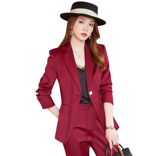 娜璐多 小西装外套女高级设计感小众2023年春秋新款时尚西服套装女 商品图4