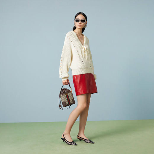 GUCCI 古驰 女士 Ophidia系列 GG水桶包 混色 752583 9AADO 8746 商品图3
