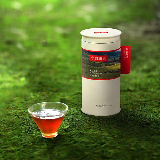 小罐茶园 大红袍茶 彩标单罐装 80g  5A中国茶 【现货】 商品图5