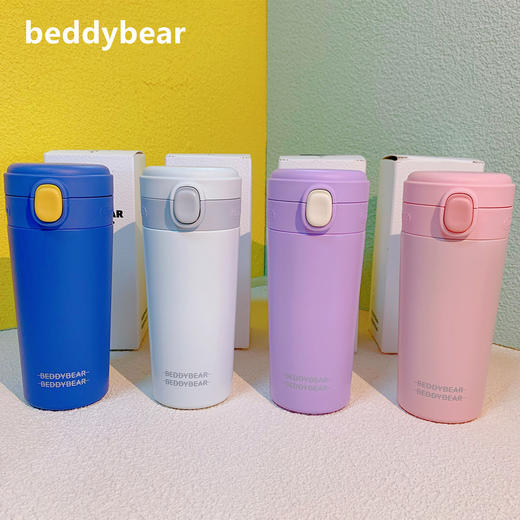 杯具熊弹跳随手保温杯系列370ml BJX-10 商品图0