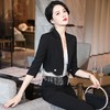娜璐多 短款流苏小西装套装女2023春夏新款时尚气质女神范高级感炸街上衣 商品缩略图0