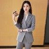 娜璐多 高端洋气女士西服套装2023年春秋新款气质通勤修身显瘦休闲两件套 商品缩略图3