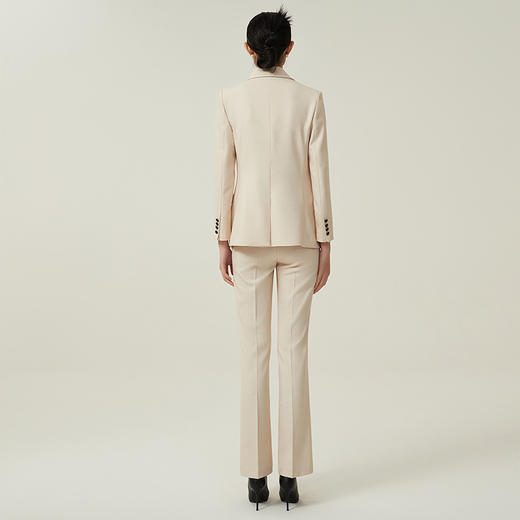 IWY/高级感杏色西装外套女2023秋季新款时尚气质女神范主持人职业套装CP12103 商品图2