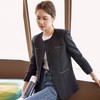 娜璐多 米白色法式套装裙女2023秋季新款轻奢小香风外套中长半身裙两件套 商品缩略图3