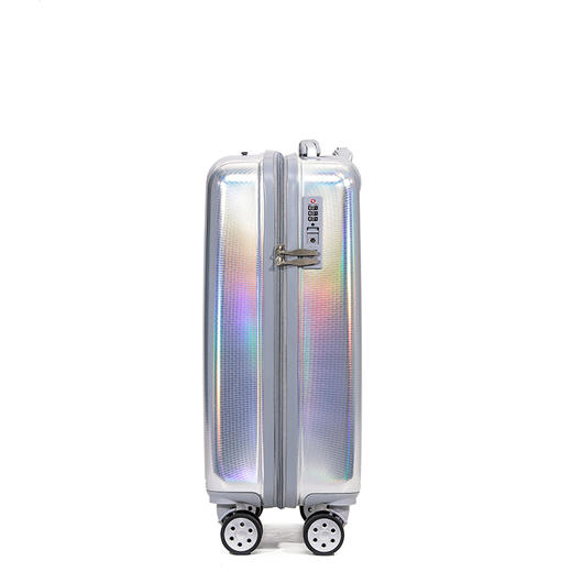 皇冠CROWN现代商务登机箱C-F5249H彩虹银 商品图3