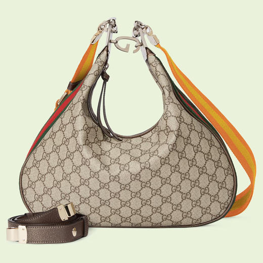 GUCCI 古驰 女士 Attache系列 中号单肩背包 混色 702823 96GRN 4091 商品图2