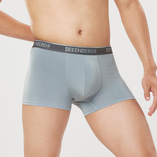 都市丽人都市锋尚简约基础50S人棉舒适人棉平角男士内裤FK3CE3 商品图1