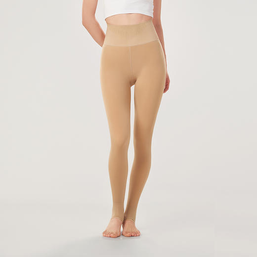 都市丽人强暖打底裤秋裤负15至负5度适穿锦纶踩脚裤厚款一体裤保暖裤LG34A6 商品图1