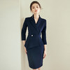 艾尚臣工衣女高端珠宝店销售工作服假两件设计感上班服洋装夏季 商品缩略图0