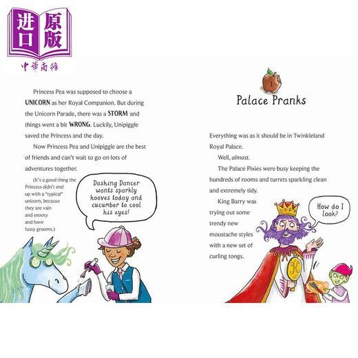 预售 【中商原版】独角猪 龙的麻烦Unipiggle Dragon Trouble英文原版 儿童绘本故事 幽默笑话故事书 图画图像小说 进口儿童读物 商品图1