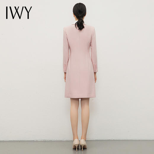 IWY/气质高端粉色西装连衣裙女演讲比赛服装正装高级感通勤职业套装裙Q13103 商品图5