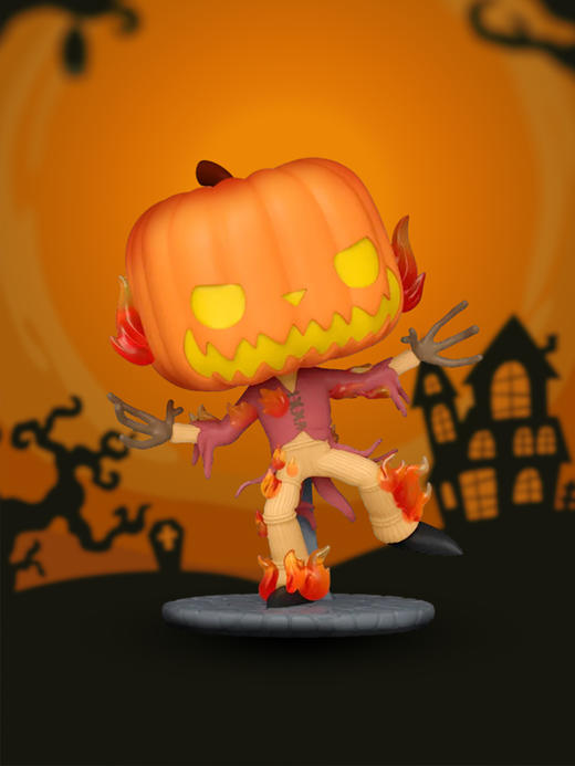 Funko POP动画迪士尼圣诞夜惊魂30周年南瓜之王香味款手办摆件 73597 商品图2