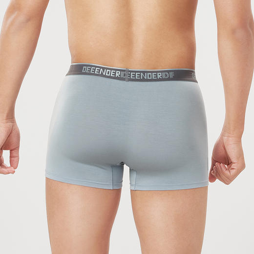 都市丽人都市锋尚简约基础50S人棉舒适人棉平角男士内裤FK3CE3 商品图3