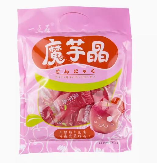 一点石牌山魔芋晶苹果味258g/袋 商品图0