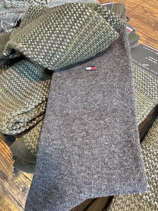 汤米男士中高筒袜。 商品图5