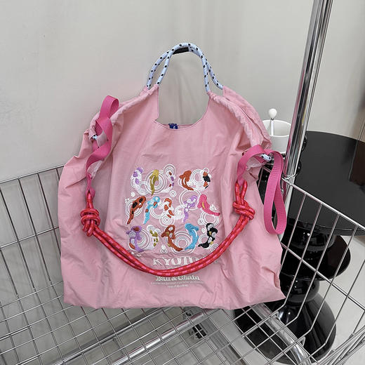 日系刺绣时尚包袋 夏日夏威夷系列刺绣购物袋 A 商品图3