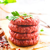 【代发】皓月安格斯牛肉汉堡饼谷饲半成品正品食材3肥7瘦100g/个 商品缩略图4