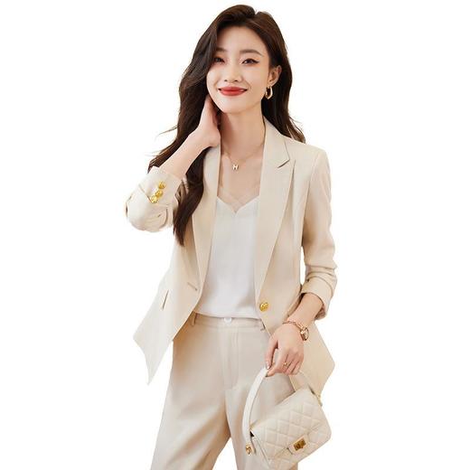 娜璐多 高级感时尚小西装外套女早春2023新款休闲气质女神范西服套装御姐 商品图4
