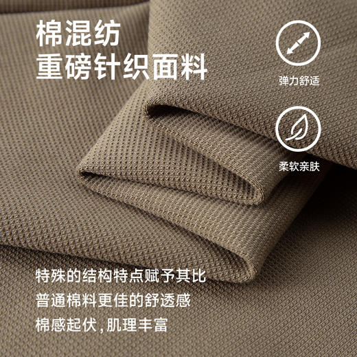 【新款DDP】大依优型大码加绒长袖卫衣加肥加大肥佬休闲商务宽松透气上衣打底保暖 商品图1