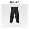 PINLI品立新款百搭纯色直筒休闲束脚长裤男小脚裤子潮牌B213117122 商品缩略图6
