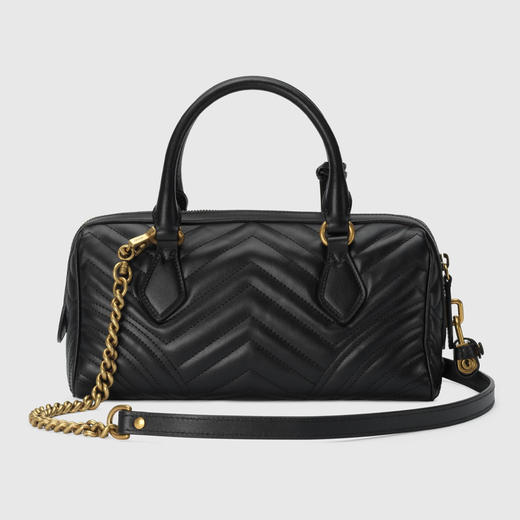 GUCCI 古驰 女士 GG Marmont系列 小号提挎包 黑色 746319 AABZB 1000 商品图2