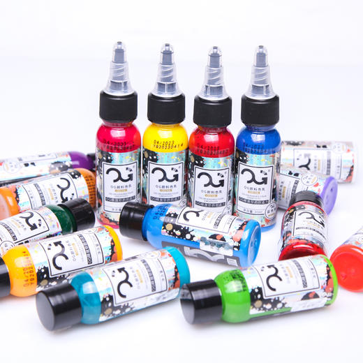 新款OG纹身色料 彩色纹身颜料套装1盎司惊蛰纹身器材 商品图2